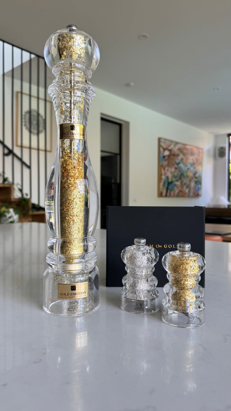 Mini Mill Duo - 24K Gold & Pure Silver